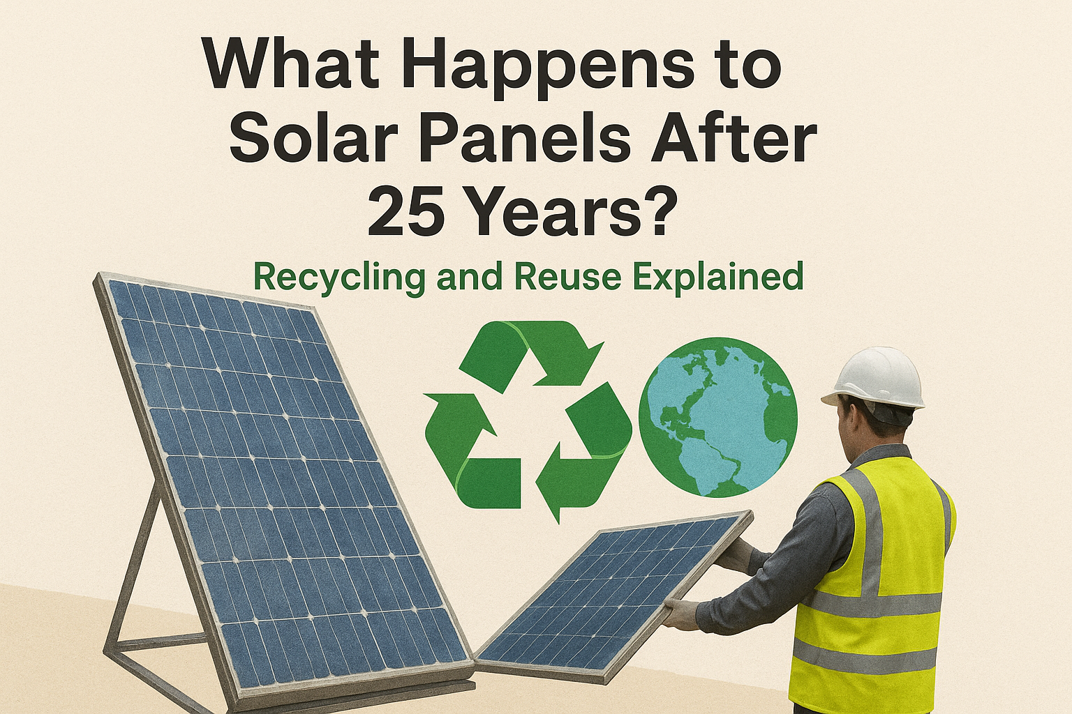 Solar Panel Life & Recycling: What Happens After 25 Years?